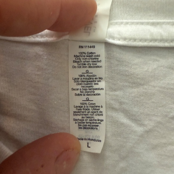 Next Level “Falling Down” William Foster Graphic Tee White Regular - Picture 5 of 7